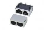 RJ45-8P8C 1x2 Jack 